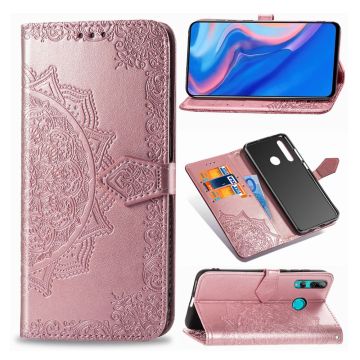 Mandala Honor 9X / 9X Pro Flip case - Rose Gold