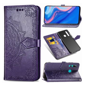 Mandala Honor 9X / 9X Pro Flip case - Purple