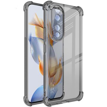 IMAK Airbag Cover for Honor 90 - Transparent Black