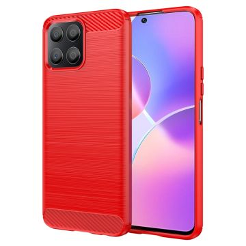 Carbon Flex case - Honor X30i - Red