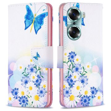 Wonderland Honor 60 flip case - Butterfly and Flowers