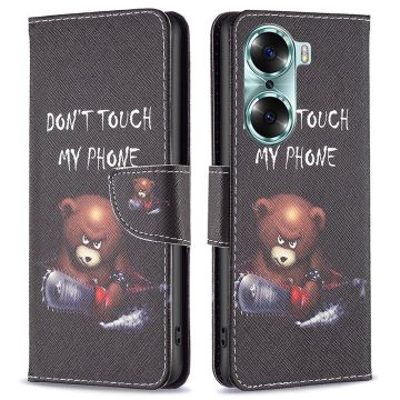 Wonderland Honor 60 flip case - Bear