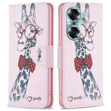 Wonderland Honor 60 flip case - Giraffe