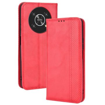 Bofink Vintage Honor Magic4 Lite / X9 5G / X30 leather case - Red