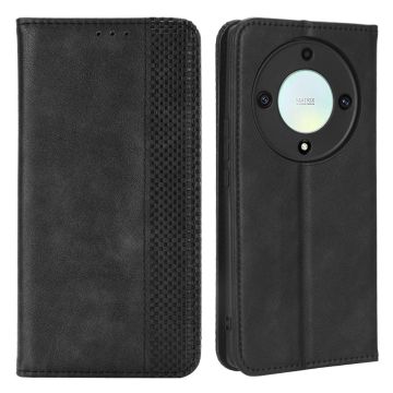 Bofink Vintage Honor Magic5 Lite / X9a / X40 leather case - Black