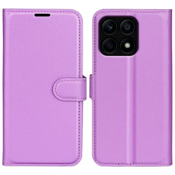 Classic Honor X8a flip case - Purple