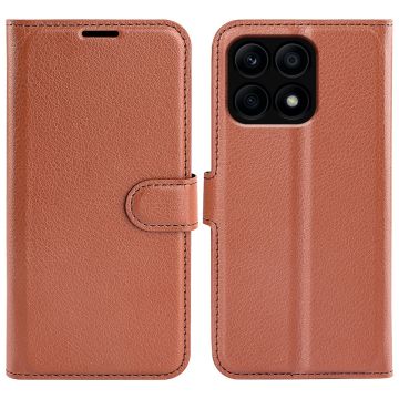 Classic Honor X8a flip case - Brown