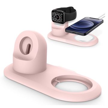 MagSafe Charger silicone charging dock station - Pink