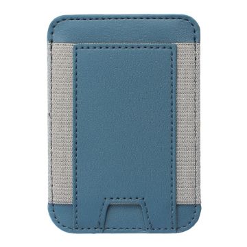 MagSafe mini leather cover and card holder - Navy Blue