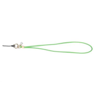 Leather phone lanyard pendant style strap - Green