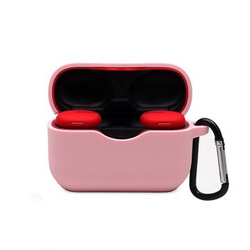 Sony WF-H800 silicone case with buckle - Pink