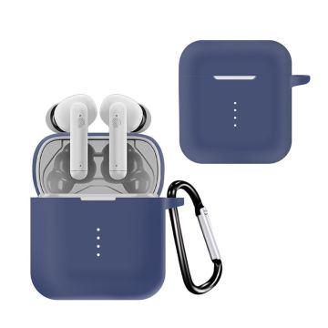 Boat Airdopes 141 silicone cover with buckle - Dark Blue