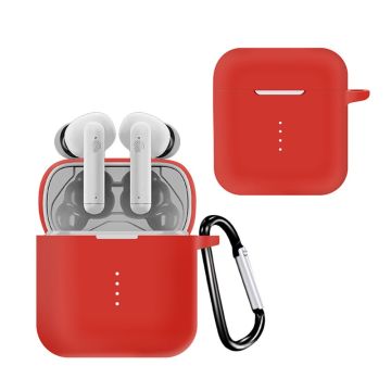 Boat Airdopes 141 silicone cover with buckle - Red