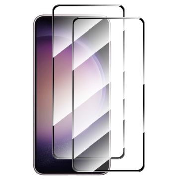 2pcs HAT PRINCE 0.26mm glass screen protector for Samsung Galaxy S23 FE