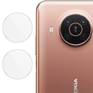 2Pcs IMAK Nokia X10 / X20 tempered glass camera lens protector