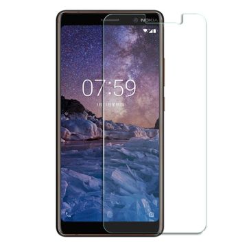 Nokia 7 Plus arc edge 0.3mm tempered glass screen protector