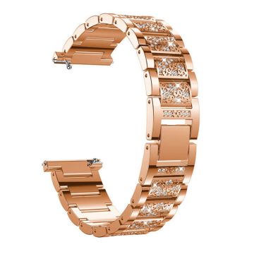 Huawei Watch GT / Samsung Gear S3 / Frontier 22mm décor watch band - Rose Gold