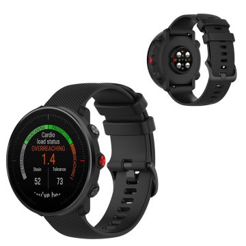 Polar Vantage M / Garmin Vivoactive 4 / Huawei Watch GT silicone watch band - Black