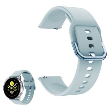 Universal smooth silicone watch band - Baby Blue