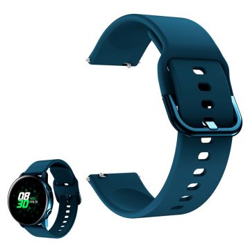 Universal smooth silicone watch band - Green