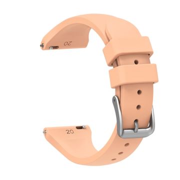 20mm Universal silicone watch strap - Pink