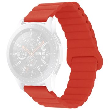 20mm Universal silicone watch strap - Red