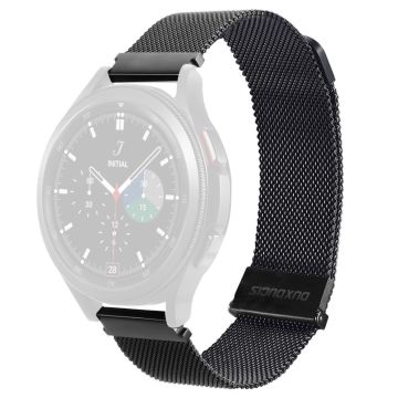 22mm DUX DUCIS Universal stainless steel watch strap - Black