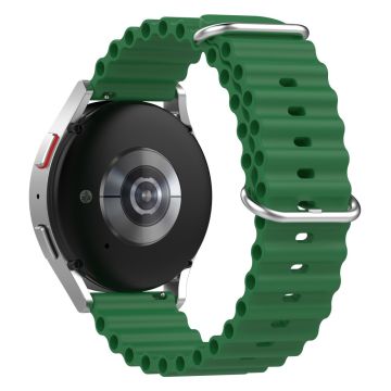 20mm Universal silicone watch strap - Green