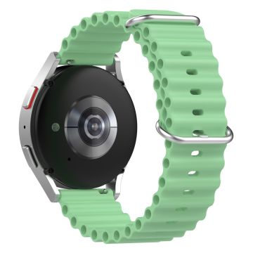 20mm Universal silicone watch strap - Light Green