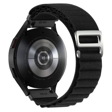 20mm Universal nylon watch strap - Black