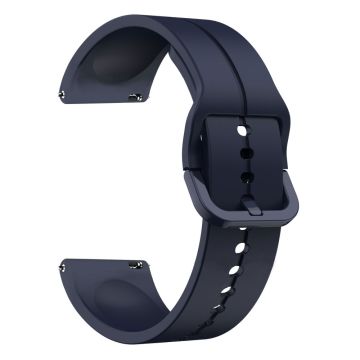 20mm silicone strap for Samsung and Huawei watch - Navy Blue