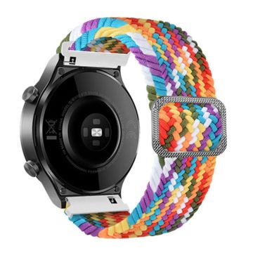 22mm Universal nylon strap with buckle - Rainbow