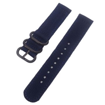 22mm Universal nylon strap - Blue