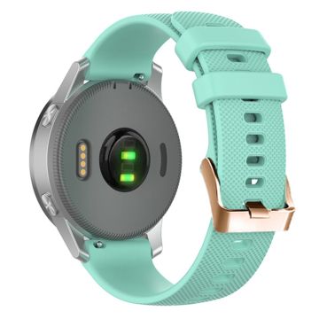 20mm Universal texture pattern silicone strap - Green