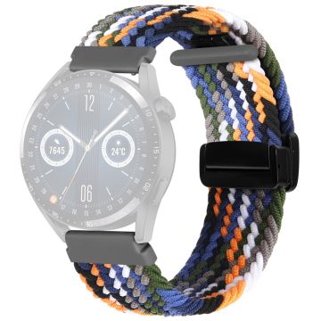 22mm Universal nylon braid style strap - Denim