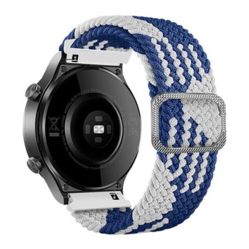 20mm Universal nylon strap - Blue / White