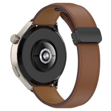 22mm Universal genuine leather strap - Brown