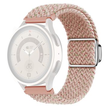 22mm Universal nylon strap with magnetic buckle - Starlight Pink