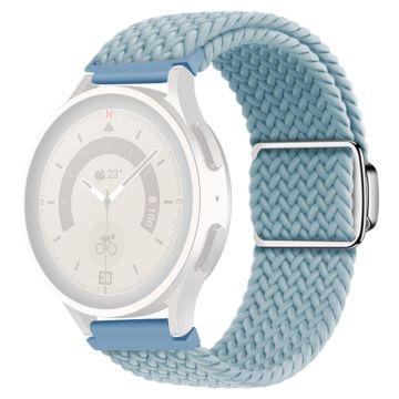 22mm Universal nylon strap with magnetic buckle - Cyan