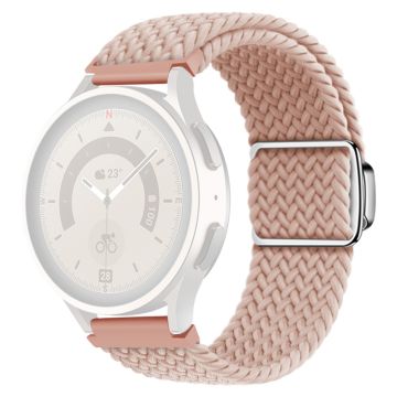 22mm Universal nylon strap with magnetic buckle - Pink