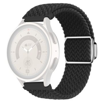 22mm Universal nylon strap with magnetic buckle - Black