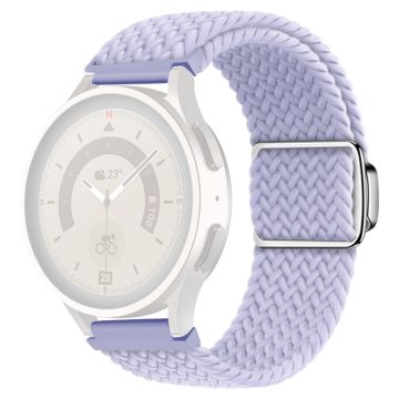 22mm Universal nylon strap with magnetic buckle - Misty Purple