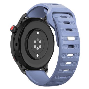 20mm Universal dot texture style strap - Ice Ocen Blue