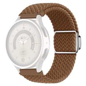 20mm Universal nylon strap with magnetic buckle - Brown