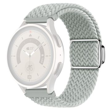 20mm Universal nylon strap with magnetic buckle - Light Grey