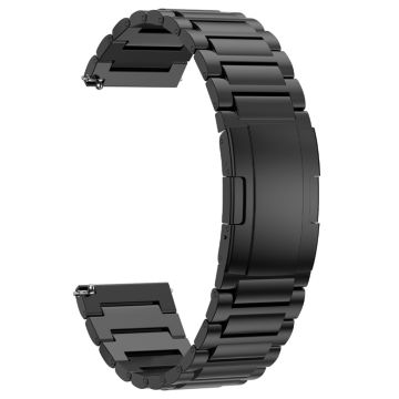 22mm Universal titanium alloy strap - Black