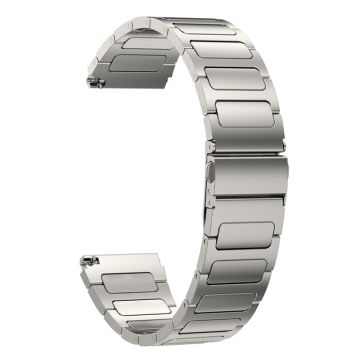 22mm Universal titanium alloy strap with flat buckle - Titanium