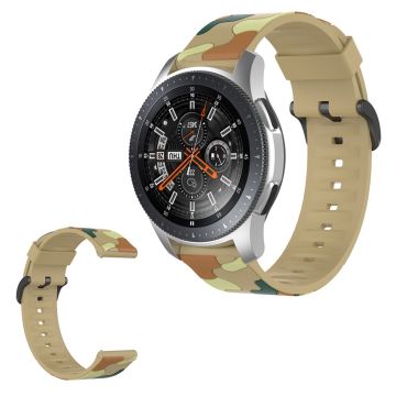 Camouflage durable watch band for Samsung Galaxy Watch - Khaki