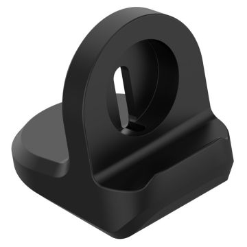 Silicone charging stand base for Samsung watch - Black