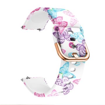 Universal fashionable design silicone watch strap - Butterfly